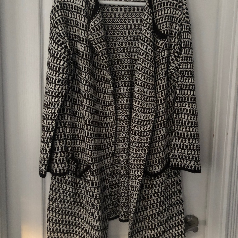 Italian Made Wool/ Cashmere/ Cotton Blend Gorgeous Long sweater